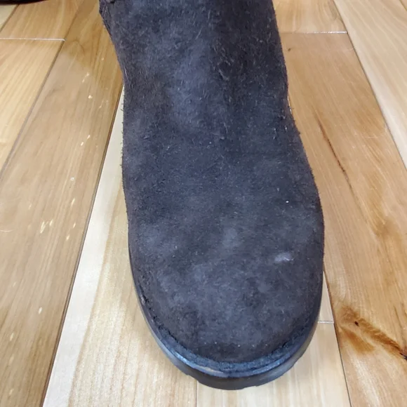 Davos Gomma Brown Suede Boots Women's Size 7 - Picture 4 of 11